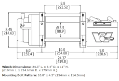 97720 - Warn M12-S Heavyweight 12.000 Lb Winch With 100' Of Synthetic Rope 6 97720 - Warn M12-S Heavyweight 12.000 Lb Winch With 100' Of Synthetic Rope -AutoMods Hub 0003912 m12 s heavyweight winch 97720