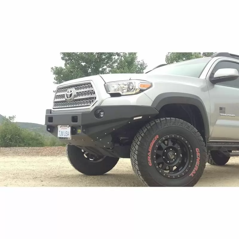 074ST17A89BDS - TJM Frontier Heavy Duty Front Bumper For Toyota Tacoma 2016-2023 2 074ST17A89BDS - TJM Frontier Heavy Duty Front Bumper For Toyota Tacoma 2016-2023 - Image 2