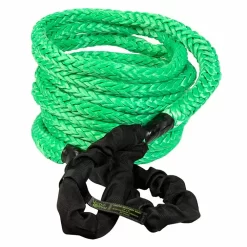 1300002A - VooDoo Offroad 7/8" X 30' Truck/Jeep Kinetic Recovery Rope Green With Rope Bag