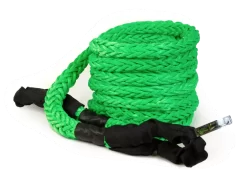 1300034A - Voodoo Offroad 2.0 Santeria Series 1-1/4" X 30 Ft Kinetic Recovery Rope With Rope Bag For Truck And Jeep - Green
