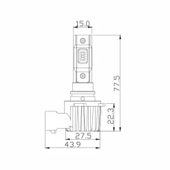 21101 - ARC Lighting Concept Series H10 LED Bulb Kit 8 21101 - ARC Lighting Concept Series H10 LED Bulb Kit -AutoMods Hub 21101 size jpg