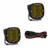 257815 - Baja Designs Squadron SAE, Pair LED Wide Cornering, Amber