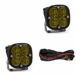 257815 - Baja Designs Squadron SAE, Pair LED Wide Cornering, Amber