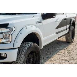 30918-53 - Bushwacker Pocket Style Painted Fender Flares For Toyota Tundra 2017-2021 -AutoMods Hub 30918 53 5