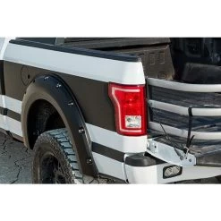 30918-63 - Bushwacker Pocket Style Painted Fender Flares For Toyota Tundra 2017-2021 -AutoMods Hub 30918 63 8