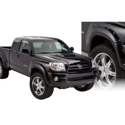 31920-02 - Bushwacker Pocket Style Fender Flares For Toyota Tacoma 2005-2011