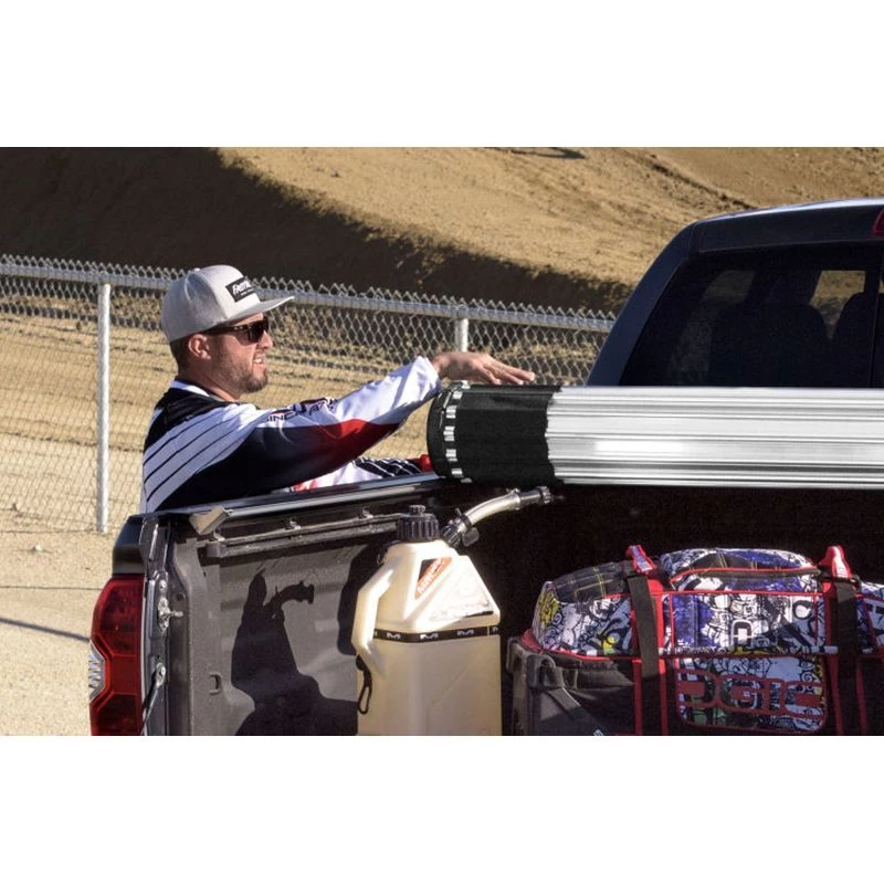 BAK Industries 39440 Revolver X2 5'7" Truck Bed Cover With Or Without Deck Rail System For Toyota Tundra 2022-2023 6 BAK Industries 39440 Revolver X2 5'7" Truck Bed Cover With Or Without Deck Rail System For Toyota Tundra 2022-2023 - Image 6