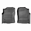 440101 - Weathertech FloorLiner DigitalFit - Front Set - Black - 2001-2004 Tacoma Access Cab And Regular Cab