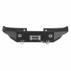 4520 - Warrior Winch Front Bumper With D-Rings Mount For Toyota Tacoma 2005-2011 - Black Powder Coat