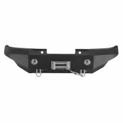 4525 - Warrior Front Winch Bumper With D-Rings Mount For 2012-2015 Tacoma - Black Powder Coat