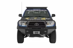4530 - Warrior Products Winch Bumper W/Brush Guard 05-11 Tacoma -AutoMods Hub 4530 led front 1 jpg