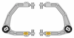 58561DJ - Icon Billet Delta Joint Pro Upper Control Arm Kit (22+ Tundra /23+ Sequoia)