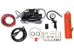 74445BT - Leveling Solutions Suspension Air Bag Kit With Wireless Compressor Kit For 2007-2021 Tundra 4wd And 2wd