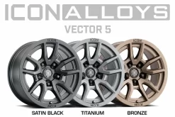2617855557 - Icon Alloys "Vector 5" Wheels - 5x150