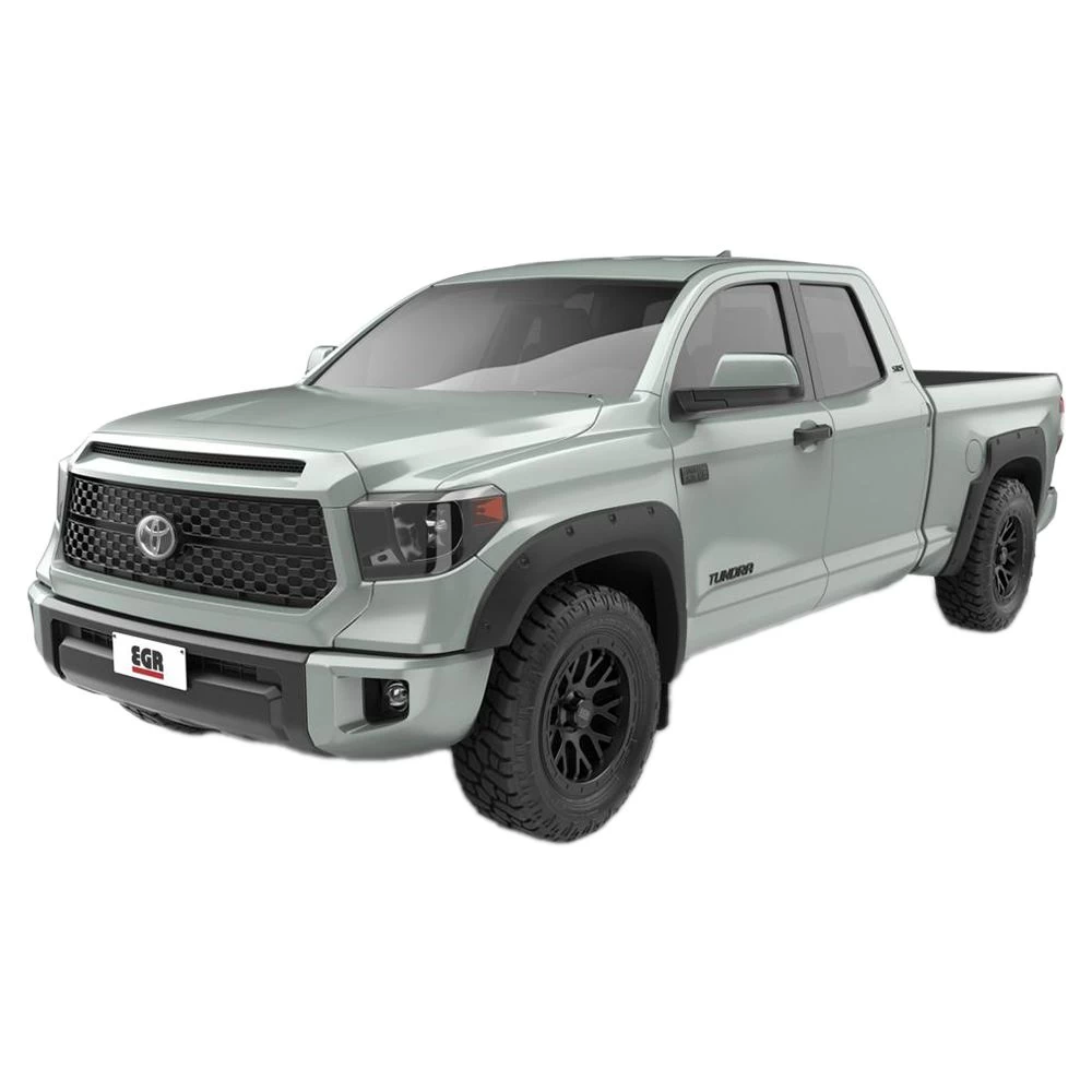 EGR 795495 Traditional Bolt-On Look Fender Flares Set For Toyota Tundra 2014-2021 1 EGR 795495 Traditional Bolt-On Look Fender Flares Set For Toyota Tundra 2014-2021