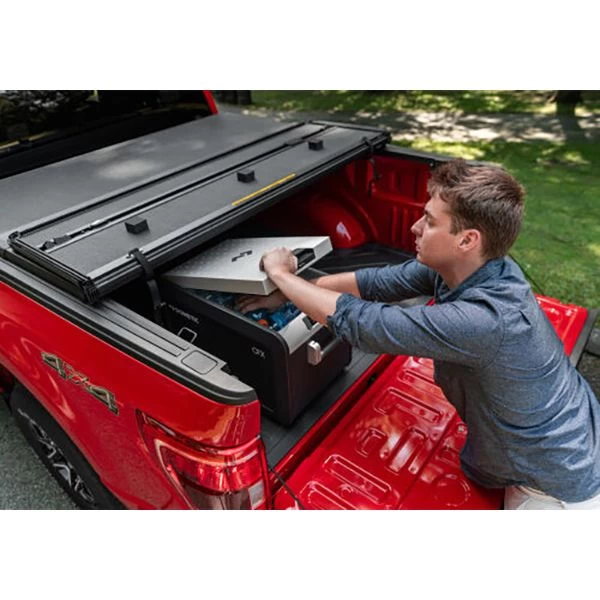 88461 - Extang Solid Fold ALX Tonneau Cover With Rail System For Toyota Tundra 2014-2022 4 88461 - Extang Solid Fold ALX Tonneau Cover With Rail System For Toyota Tundra 2014-2022 - Image 4