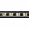 9814 - KC HiLites 10" C-Series LED - 4 Lights - 100W Flood Beam For M-RACKS