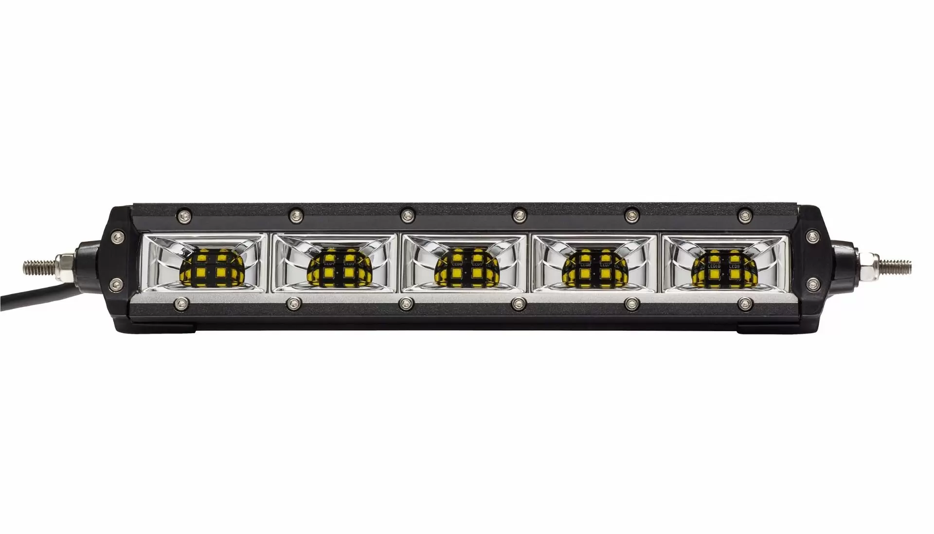 9814 - KC HiLites 10" C-Series LED - 4 Lights - 100W Flood Beam For M-RACKS 1 9814 - KC HiLites 10" C-Series LED - 4 Lights - 100W Flood Beam For M-RACKS