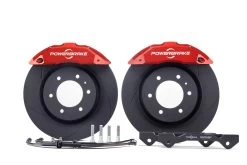 TOY424RED – Powerbrake Stage-1 Big Brake Kit / Red (96-02 4Runner) -AutoMods Hub big brake kit 13 6