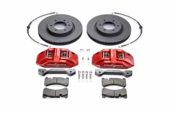 TOY410RED - Powerbrake Stage-1 Big Brake Kit / Red (03-09 4Runner, 07-14 FJ Cruiser, 05+ Tacoma, 03-09 GX470)