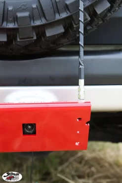 SMV2 - Skid Mark 4x4 Skid Plate V2 (Version 2 ) 17 SMV2 - Skid Mark 4x4 Skid Plate V2 (Version 2 ) -AutoMods Hub close up of back up camera option and cb antenna jpg