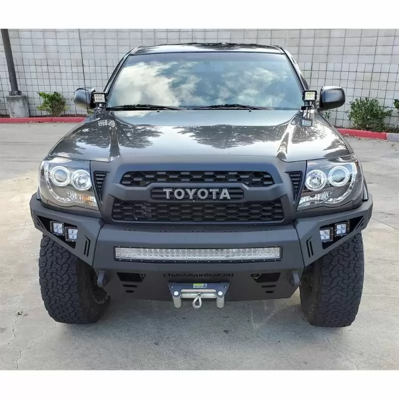Chassis Unlimited CUB940151 Octane Winch Front Bumper For Toyota Tacoma 2005-2011 5 Chassis Unlimited CUB940151 Octane Winch Front Bumper For Toyota Tacoma 2005-2011 - Image 5