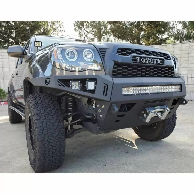 Chassis Unlimited CUB940151 Octane Winch Front Bumper For Toyota Tacoma 2005-2011 3 Chassis Unlimited CUB940151 Octane Winch Front Bumper For Toyota Tacoma 2005-2011 - Image 3