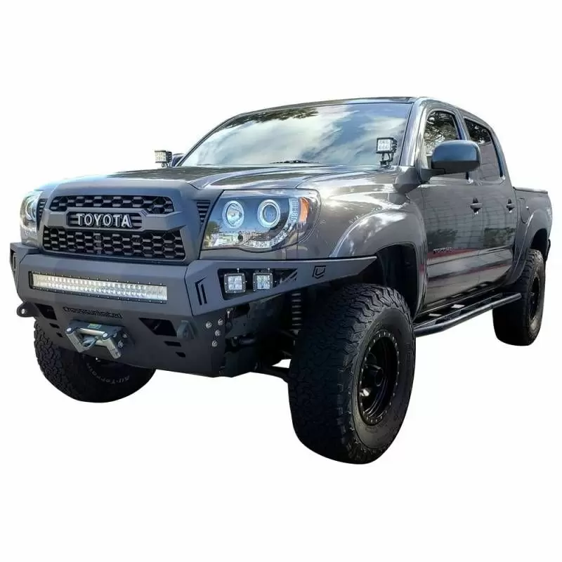 Chassis Unlimited CUB940151 Octane Winch Front Bumper For Toyota Tacoma 2005-2011 6 Chassis Unlimited CUB940151 Octane Winch Front Bumper For Toyota Tacoma 2005-2011 - Image 6