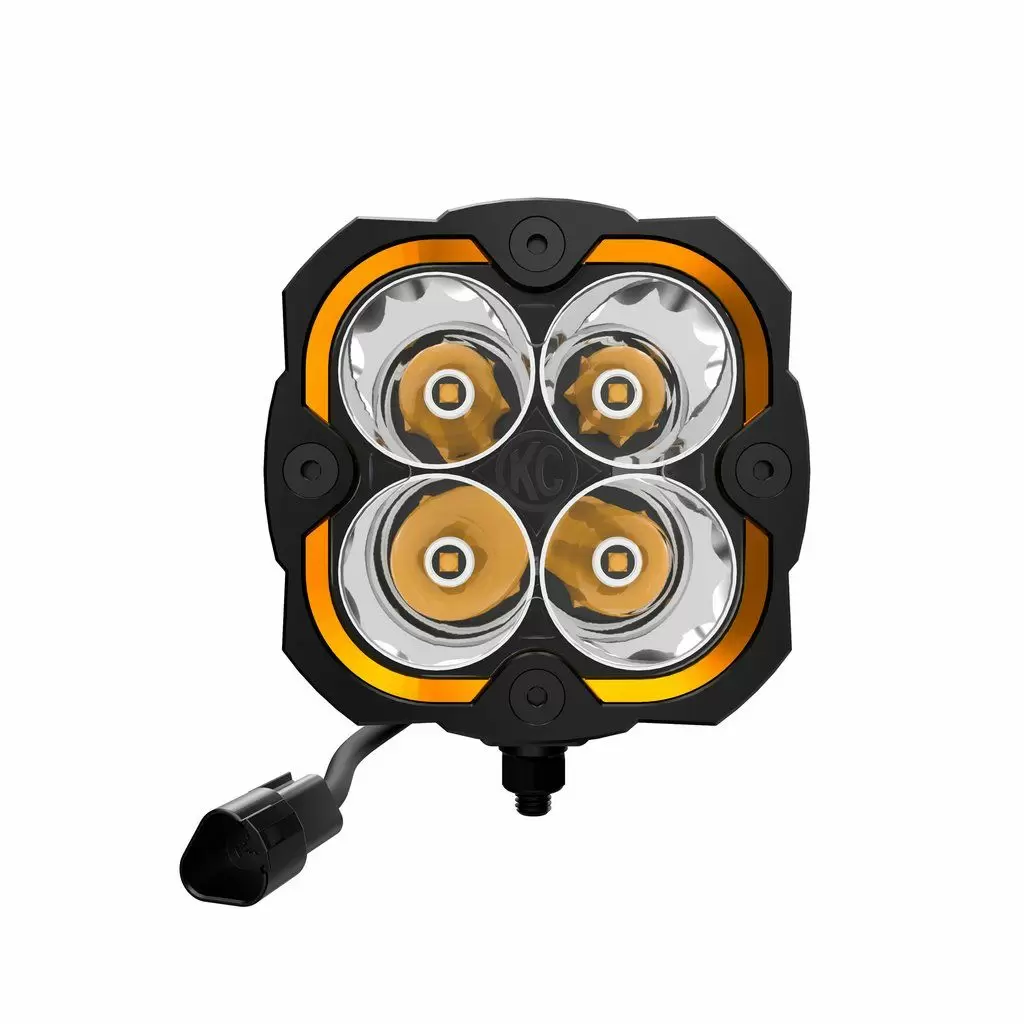 286 - KC HiLites Flex Era 4 - 2 Light System - 80W Spot Beam 2 286 - KC HiLites Flex Era 4 - 2 Light System - 80W Spot Beam - Image 2