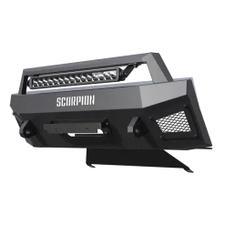 P000008 - Scorpion Tactical Center Mount Winch Front Bumper With LED Light Bar - 2014-2021 4Runner -AutoMods Hub f146306822 png