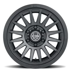 3617858347SB - Icon Alloys "Recon SLX" Satin Black / 17x8.5 / 6x5.5 -AutoMods Hub iconalloys recon wheel 6lug satin black 17x8 5 face 1000 4670