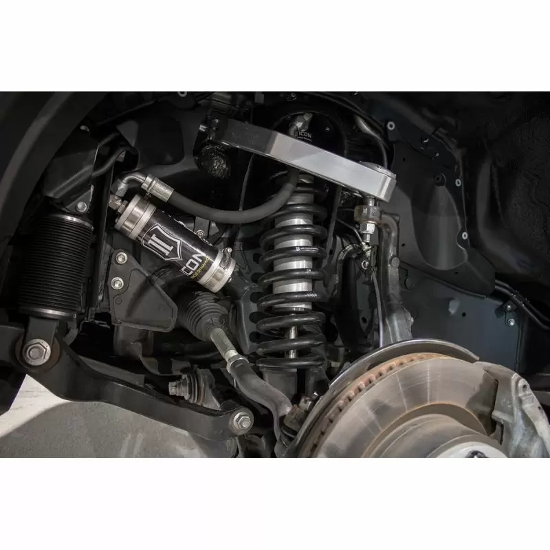 58760C - Icon Front Remote Reservoir Coil Over Shock Kit W/ CDCV ( 2008 - Current Land Cruiser 200 Series ) 2 58760C - Icon Front Remote Reservoir Coil Over Shock Kit W/ CDCV ( 2008 - Current Land Cruiser 200 Series ) - Image 2