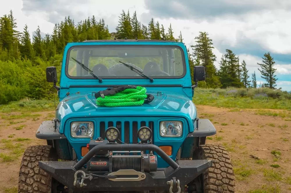 1300001A - VooDoo Offroad 7/8" X 20' Truck/Jeep Kinetic Recovery Rope Green With Rope Bag 5 1300001A - VooDoo Offroad 7/8" X 20' Truck/Jeep Kinetic Recovery Rope Green With Rope Bag - Image 5