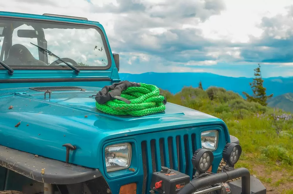 1300001A - VooDoo Offroad 7/8" X 20' Truck/Jeep Kinetic Recovery Rope Green With Rope Bag 9 1300001A - VooDoo Offroad 7/8" X 20' Truck/Jeep Kinetic Recovery Rope Green With Rope Bag - Image 9