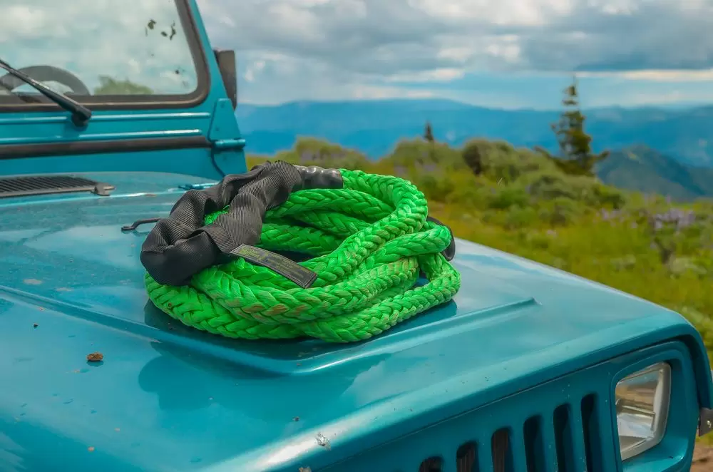 1300001A - VooDoo Offroad 7/8" X 20' Truck/Jeep Kinetic Recovery Rope Green With Rope Bag 10 1300001A - VooDoo Offroad 7/8" X 20' Truck/Jeep Kinetic Recovery Rope Green With Rope Bag - Image 10