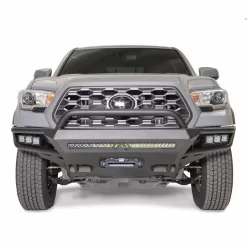 Fab Fours TB16-02-1 Ultra Light Hybrid Winch Front Bumper With Pre-Runner Guard For Toyota Tacoma 2016-2023 -AutoMods Hub tb16 02 1 jpg