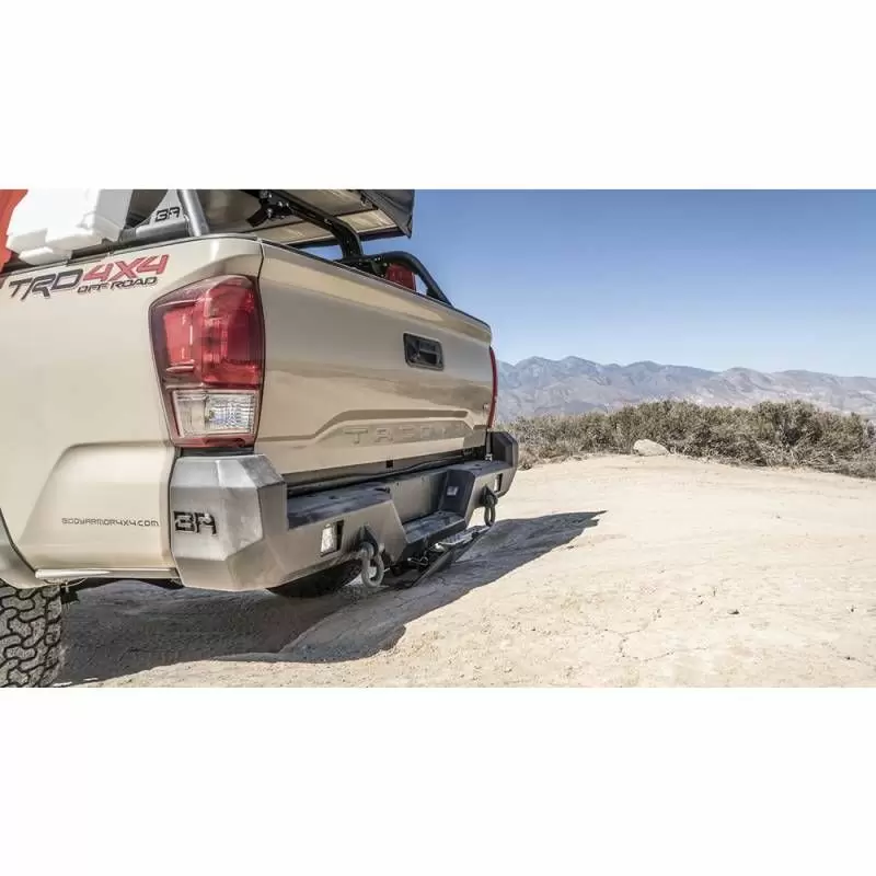 Body Armor TC-2963 Pro Series Rear Bumper For Toyota Tacoma 2016-2022 2 Body Armor TC-2963 Pro Series Rear Bumper For Toyota Tacoma 2016-2022 - Image 2