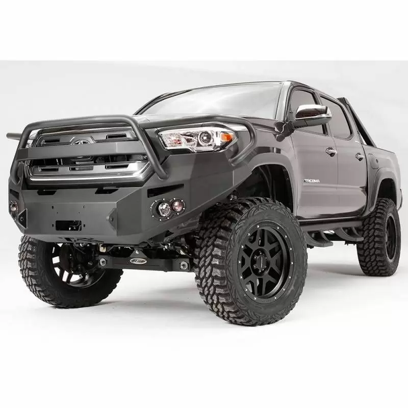 Fab Fours TT05-B1550-1 Winch Front Bumper With Full Guard For Toyota Tacoma 2005-2011 1 Fab Fours TT05-B1550-1 Winch Front Bumper With Full Guard For Toyota Tacoma 2005-2011