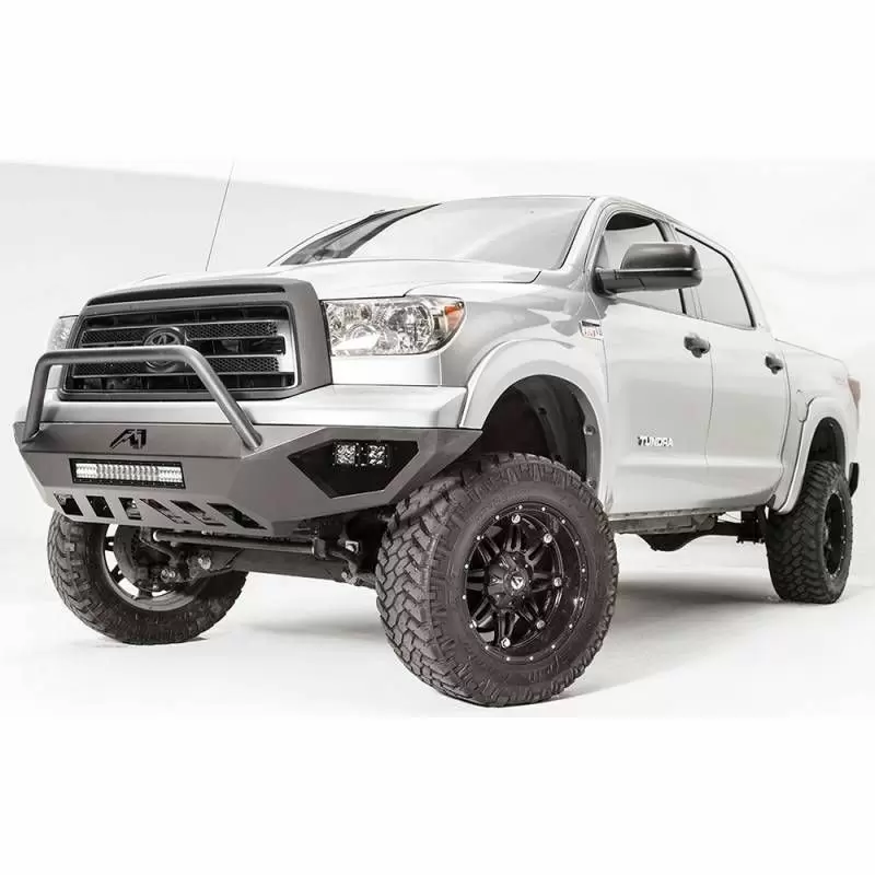 Fab Fours TT07-D4452-1 Vengeance Front Bumper With Pre-Runner Guard For Toyota Tundra 2007-2013 3 Fab Fours TT07-D4452-1 Vengeance Front Bumper With Pre-Runner Guard For Toyota Tundra 2007-2013 - Image 3
