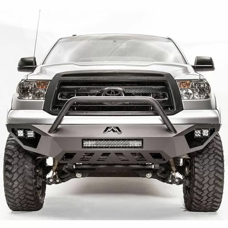 Fab Fours TT07-D4452-1 Vengeance Front Bumper With Pre-Runner Guard For Toyota Tundra 2007-2013 2 Fab Fours TT07-D4452-1 Vengeance Front Bumper With Pre-Runner Guard For Toyota Tundra 2007-2013 - Image 2