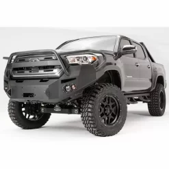Fab Fours TT12-B1652-1 Winch Front Bumper With Pre-Runner Guard For Toyota Tacoma 2012-2015