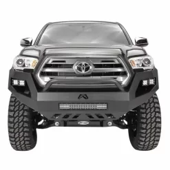 Fab Fours TT16-D3653-1 Vengeance Front Bumper With Low Pre-Runner Guard For Toyota Tacoma 2016-2023