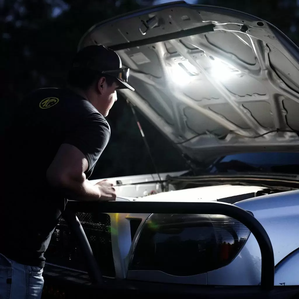 KC355 - KC HiLites Cyclone LED 2 Light Universal Under Hood Lighting System - 5W Flood Beam 2 KC355 - KC HiLites Cyclone LED 2 Light Universal Under Hood Lighting System - 5W Flood Beam - Image 2