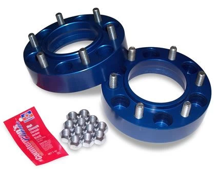 WHS007 - Spidertrax 1.25 Inch Thick Wheel Spacers - Hub Centric (Blue) 1 WHS007 - Spidertrax 1.25 Inch Thick Wheel Spacers - Hub Centric (Blue)